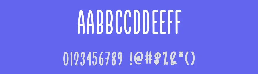 My Night – Simple Sans Serif Font by freshtypeink — Display Font — thumbnail 3