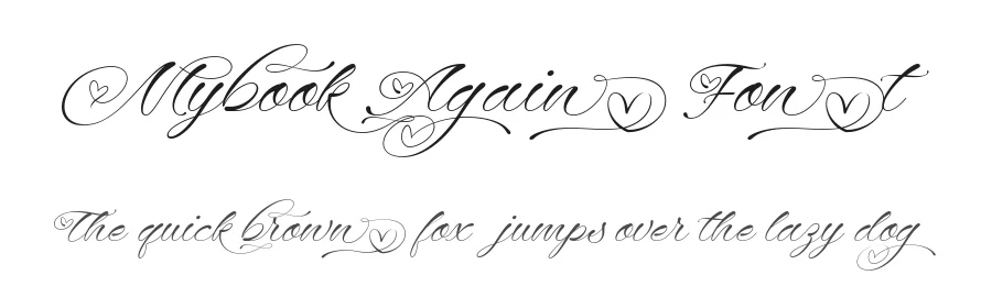 Mybook Again Font by alit design — Script Handwritten Font