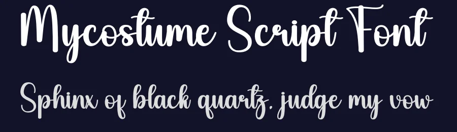 Mycostume Script Font by andikastudio — Script Handwritten Font — thumbnail 2
