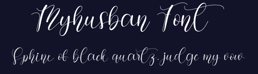 Myhusban Font by creativeletter — Script Handwritten Font — thumbnail 2