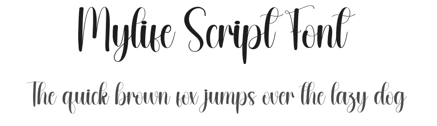 Mylife Script Font by andikastudio — Script Handwritten Font