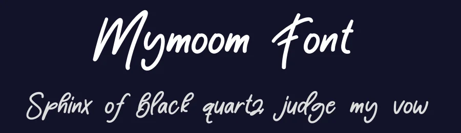Mymoom Font by andikastudio — Script Handwritten Font — thumbnail 2