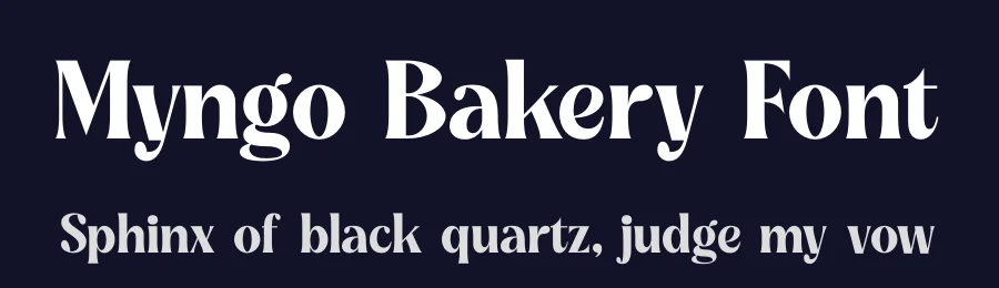 Myngo Bakery Font by timelesstype.co — Display Font — thumbnail 2