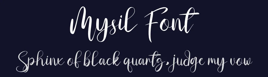 Mysil Font by khalwastudio — Script Handwritten Font — thumbnail 2