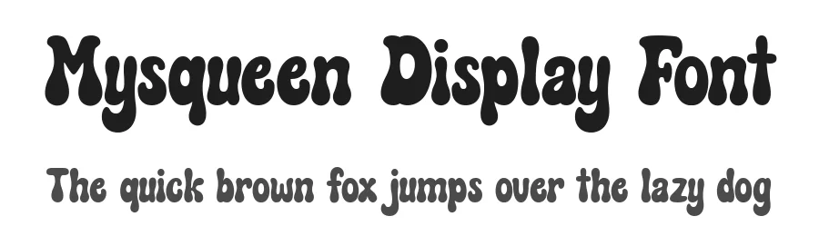 Mysqueen Display Font by Dantype — Decorative Font