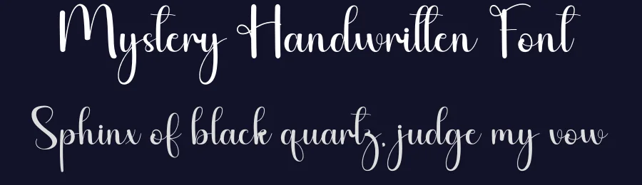 Mystery Handwritten Font by andikastudio — Script Handwritten Font — thumbnail 2