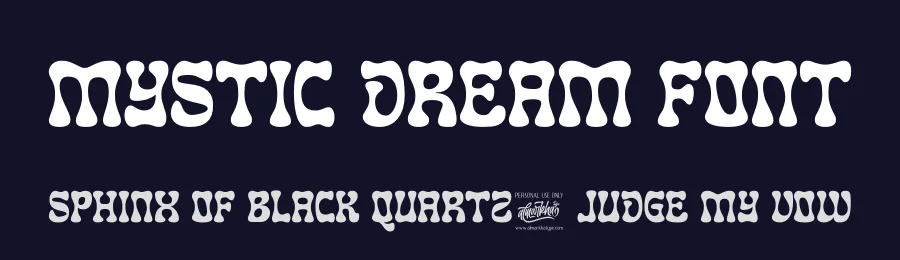 Mystic Dream Font by Almarkha Type — Display Font — thumbnail 2