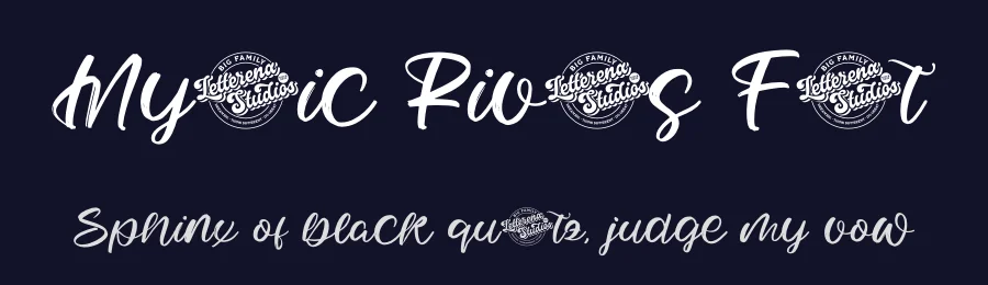 Mystic Rivers Font by letterenastudios — Script Handwritten Font — thumbnail 2