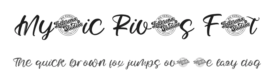Mystic Rivers Font by letterenastudios — Script Handwritten Font