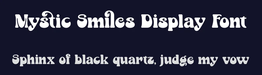 Mystic Smiles Display Font by timelesstype.co — Serif Font — thumbnail 2