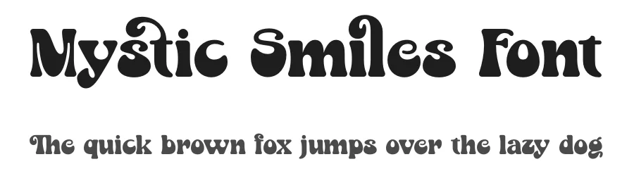 Mystic Smiles Font by timelesstype.co — Display Font