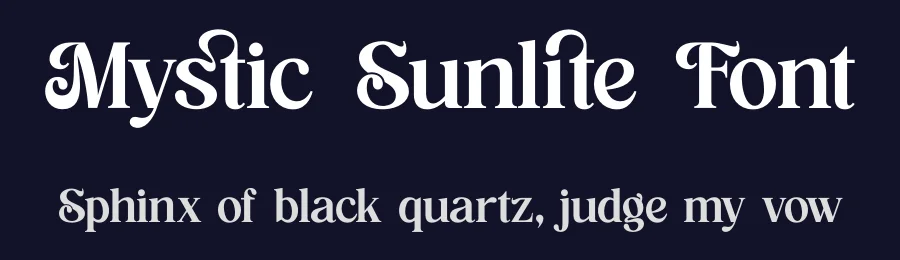 Mystic Sunlite Font by timelesstype.co — Serif Font — thumbnail 2