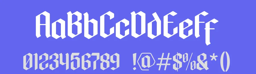 Mystic Venom Blackletter Font by timelesstype.co — Blackletter Font — thumbnail 3