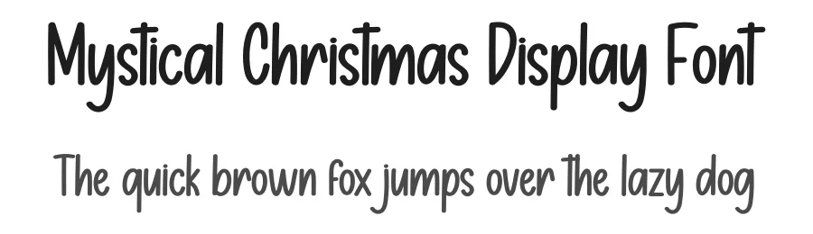 Mystical Christmas Display Font by creativeletter — Display Font
