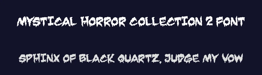 Mystical Horror Collection 2 Font by ahweproject — Decorative Font — thumbnail 2