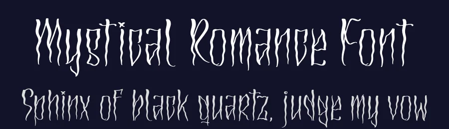 Mystical Romance Font by letterfabric — Display Font — thumbnail 2