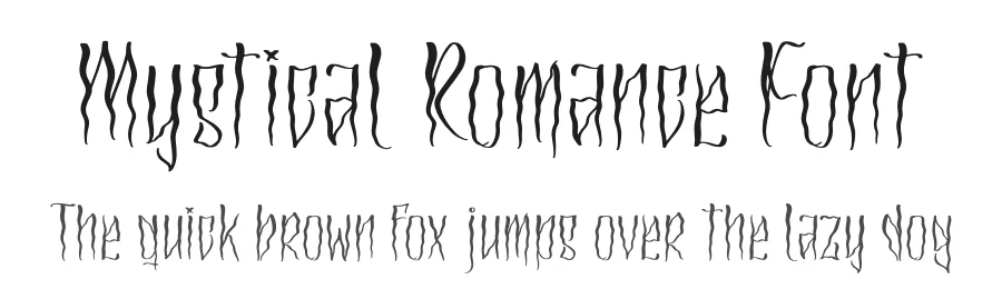 Mystical Romance Font by letterfabric β Display Font