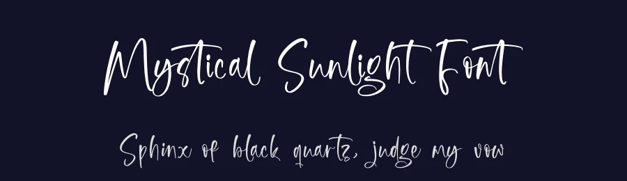 Mystical Sunlight Font by letterenastudios — Script Handwritten Font — thumbnail 2