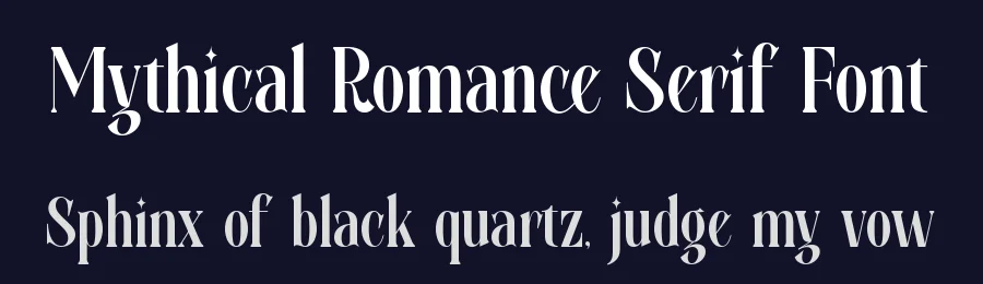 Mythical Romance Serif Font by timelesstype.co — Serif Font — thumbnail 2