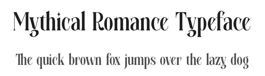 Mythical Romance Typeface by timelesstype.co — Display Font