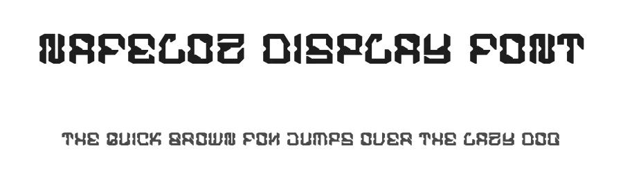 Nafeloz Display Font by Dhabee — Decorative Font