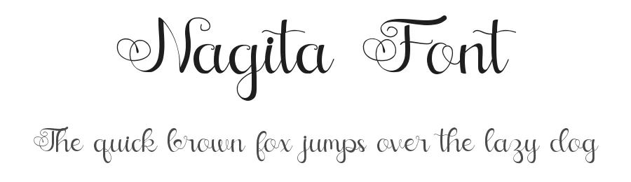 Nagita Font by getstudio — Script Handwritten Font