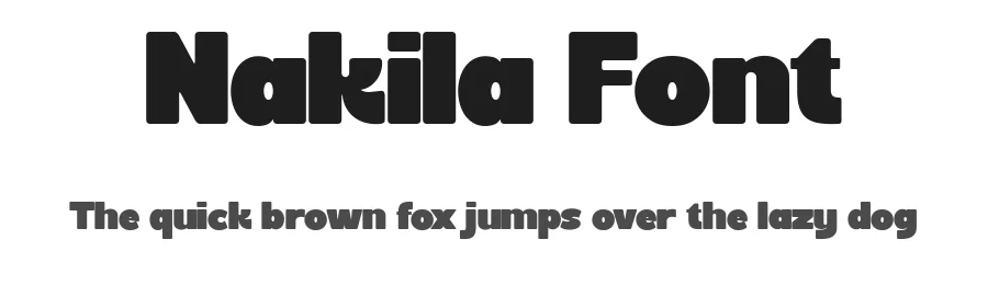 Nakila Font by Flawless And Co — Display Font