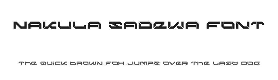 Nakula Sadewa Font by Maknastd — Display Font
