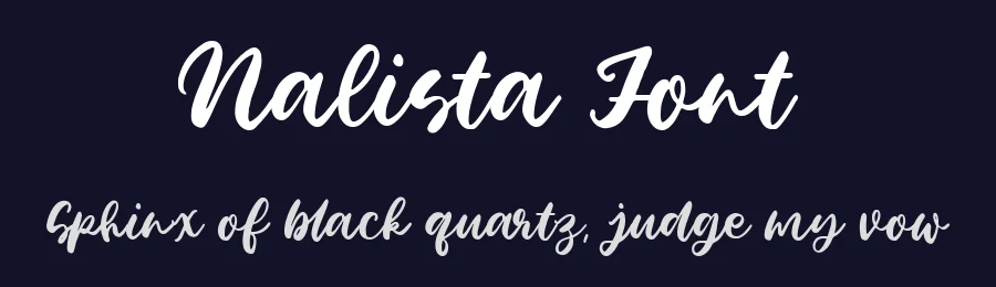 Nalista Font by metafontsy — Script Handwritten Font — thumbnail 2