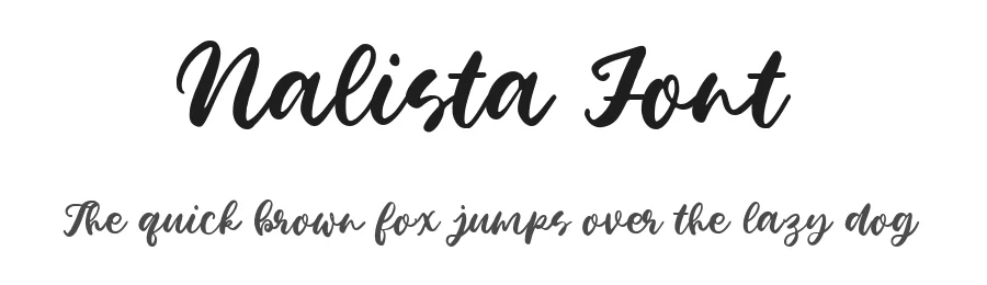 Nalista Font by metafontsy — Script Handwritten Font
