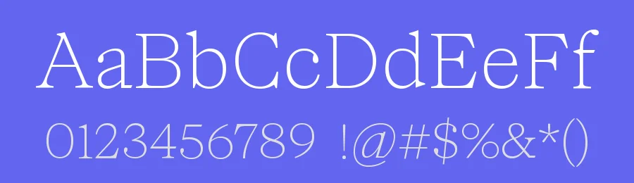 NaN SuperX Serif Font Family by NaN — Serif Font — thumbnail 3