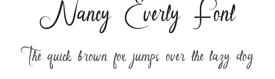 Nancy Everly Font by nihstudio — Script Handwritten Font