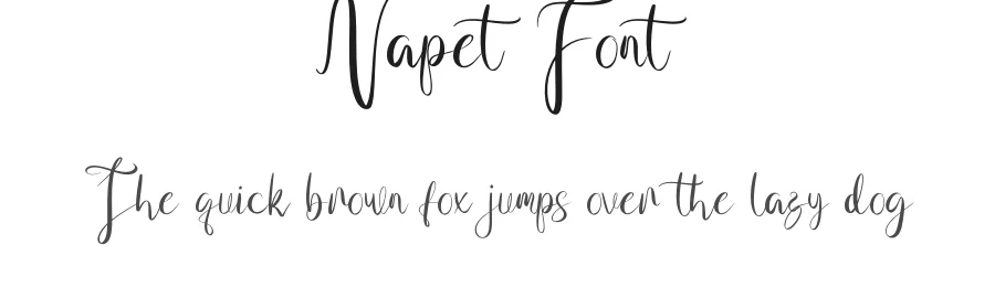 Napet Font by khalwastudio — Script Handwritten Font