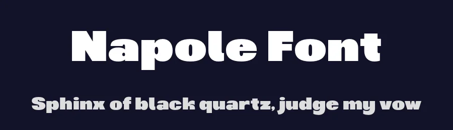Napole Font by Letterhend Studio — Sans Serif Font — thumbnail 2