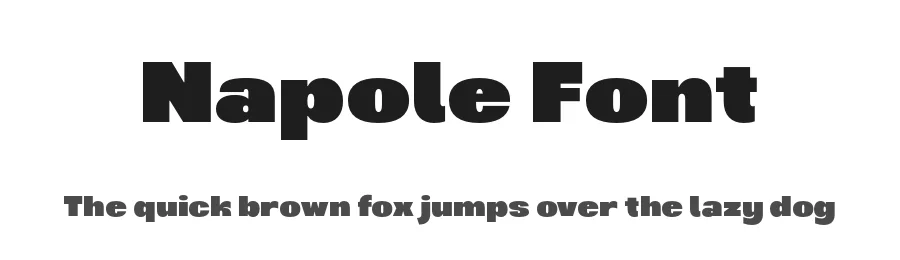 Napole Font by Letterhend Studio β Sans Serif Font