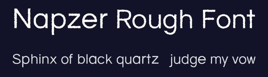 Napzer Rough Font by craftsupplyco — Sans Serif Font — thumbnail 2