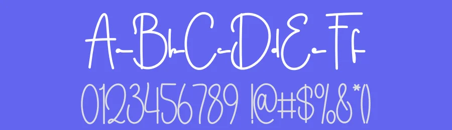 Narcist – Light Handwritten Font by freshtypeink — Script Handwritten Font — thumbnail 3