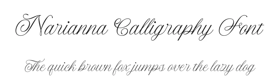 Narianna Calligraphy Font by Objectype Studio — Script Handwritten Font