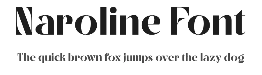 Naroline Font by Graptail — Sans Serif Font