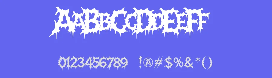 Naroth Black Metal Font by MasyafiStudio — Display Font — thumbnail 3