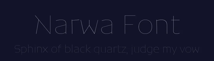 Narwa Font by East of Rome — Sans Serif Font — thumbnail 2