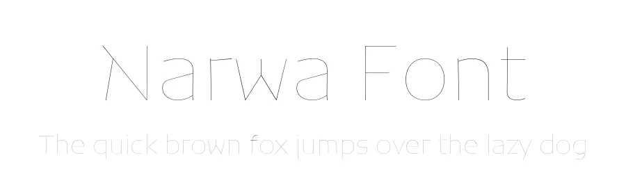 Narwa Font by East of Rome β Sans Serif Font