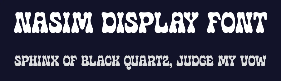Nasim Display Font by Dantype — Display Font — thumbnail 2