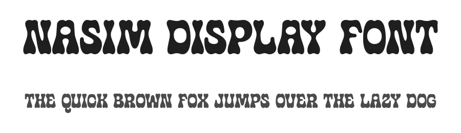 Nasim Display Font by Dantype — Display Font