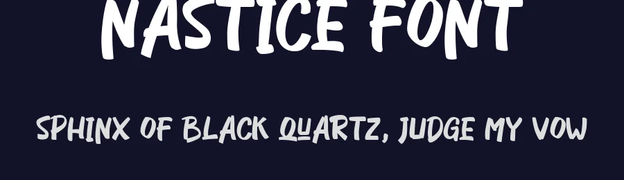 Nastice Font by Aldi Wangsadipa — Script Handwritten Font — thumbnail 2