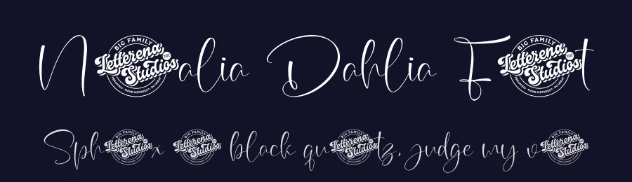 Natalia Dahlia Font by letterenastudios — Script Handwritten Font — thumbnail 2