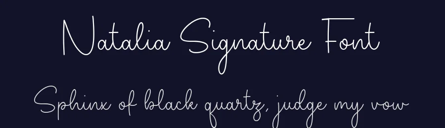 Natalia Signature Font by Timur type — Script Handwritten Font — thumbnail 2