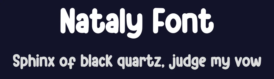 Nataly Font by Siapgraph — Display Font — thumbnail 2