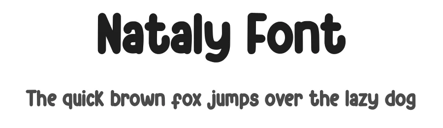 Nataly Font by Siapgraph — Display Font