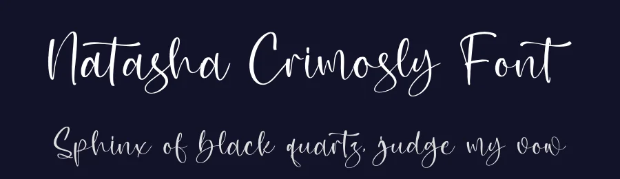 Natasha Crimosly Font by letterfabric — Script Handwritten Font — thumbnail 2